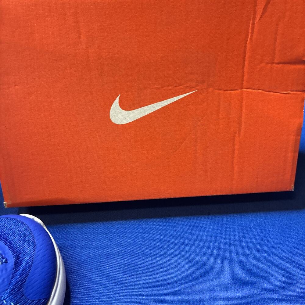 Nike Flex Plus Toddler Athletic Shoes Blue Yellow Size 3c CW7430-405 new in box - Picture 8 of 9